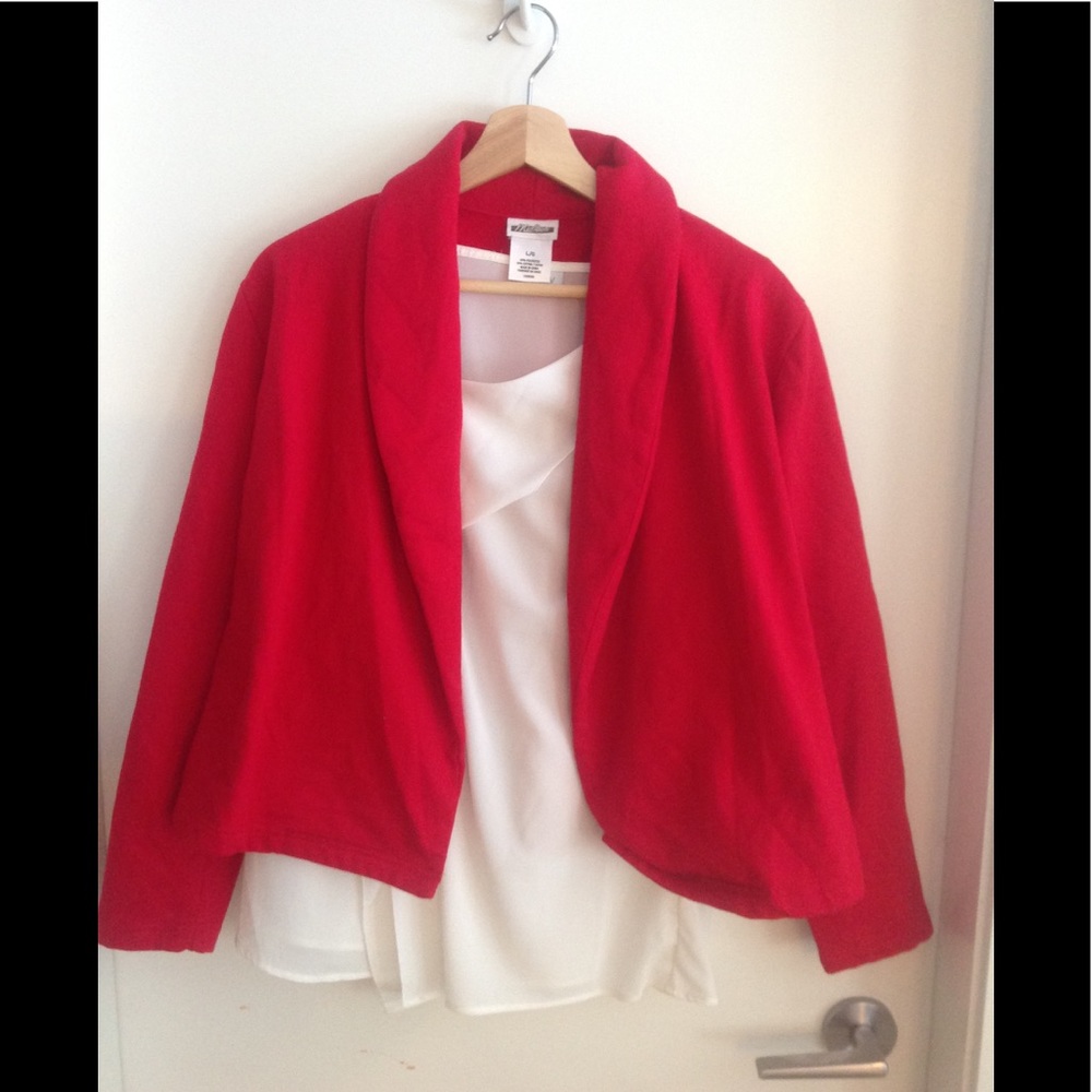 5/$20 MIDTOWN L OPEN STYLE SWEATER BLAZER/JKT